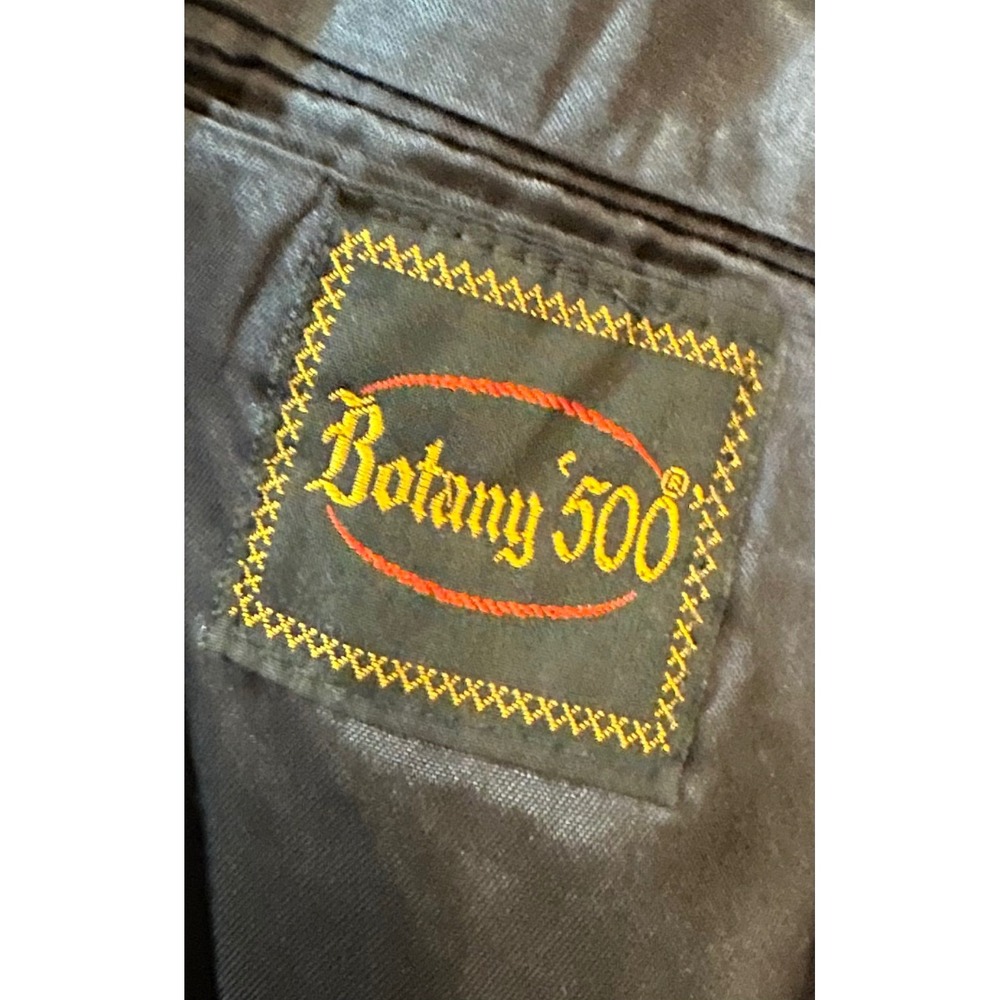 Botany 500 Mens Navy Blue Blazer Sport‎ Coat Gold Crest Buttons Made in USA - Picture 3 of 6